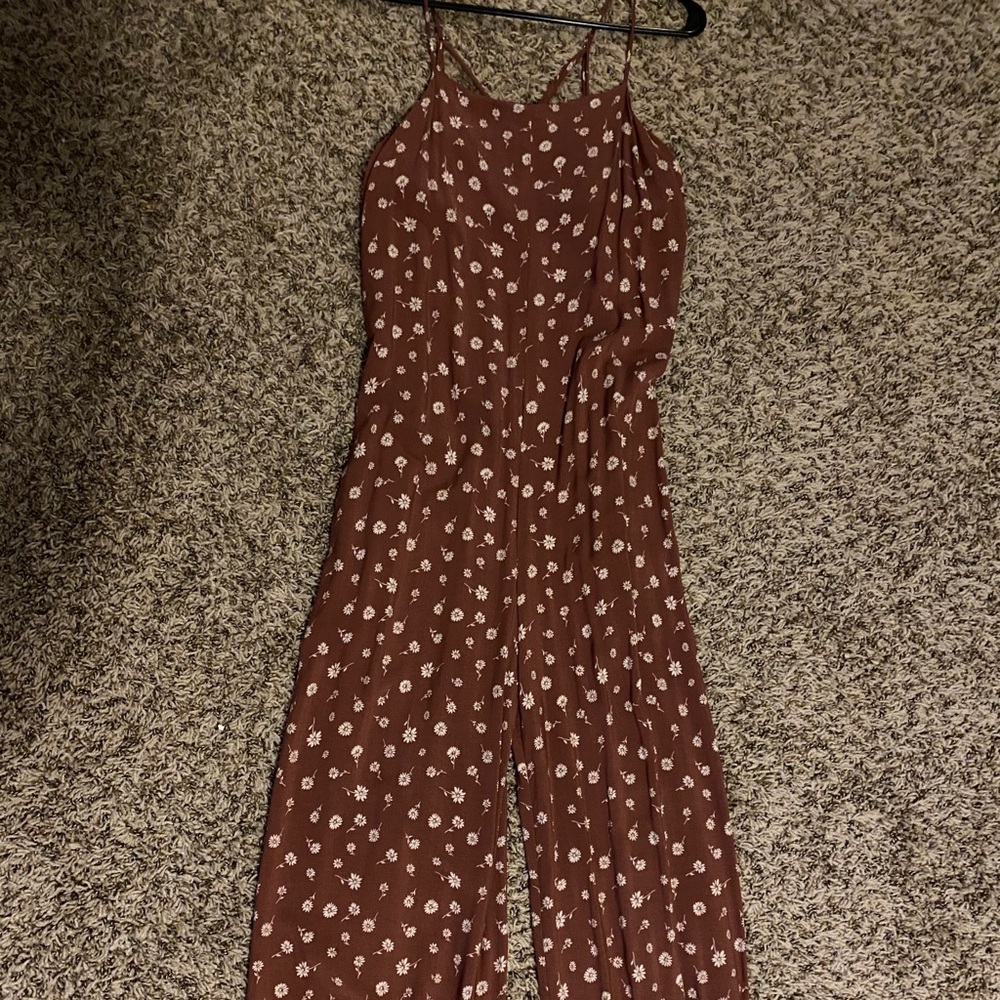 Floral jumpsuit!